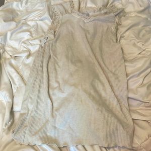 Beige Lacy tank bought in Japan.